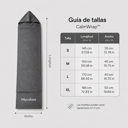 CalmWrap™ — Manta de compresión sensorial